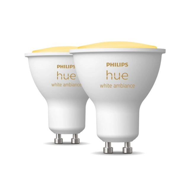 Philips Hue GU10 Duopack - White Ambiance - 2 lampen - Bluetooth
