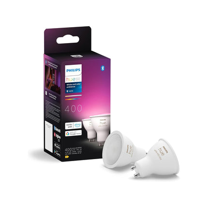 Philips Hue GU10 White and Color Duo Pack