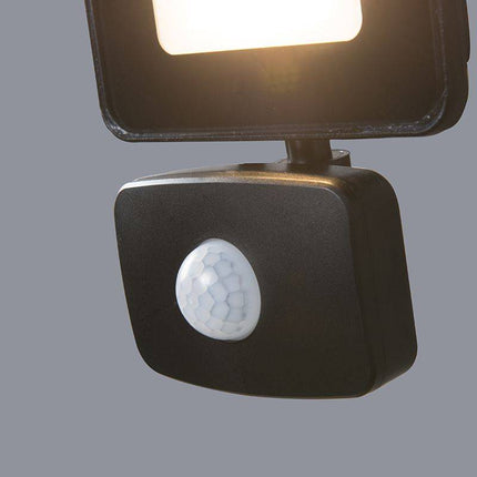QAZQA Floodlight LED 10W Sensor