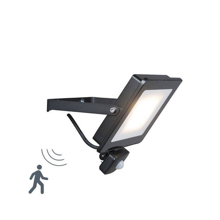 QAZQA Floodlight LED 30W Sensor