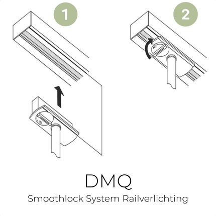 Railspot Thorne - 1-Fase GU10 - Zwart