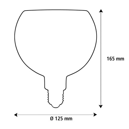 Segula Floating G125 - E27 - Clear